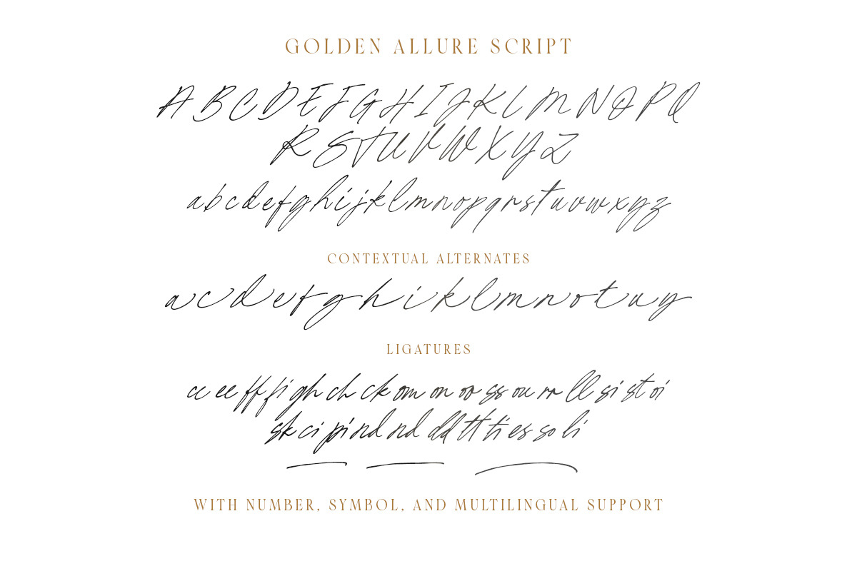 Golden Allure - Elegant Font Duo, a Serif Font by Sarid Ezra (Photo 11 of 11)