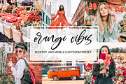 Orange Vibes.Desktop & Mobile Preset, an Action Add-On by OceanChild (Thumbnail 1 of 10)