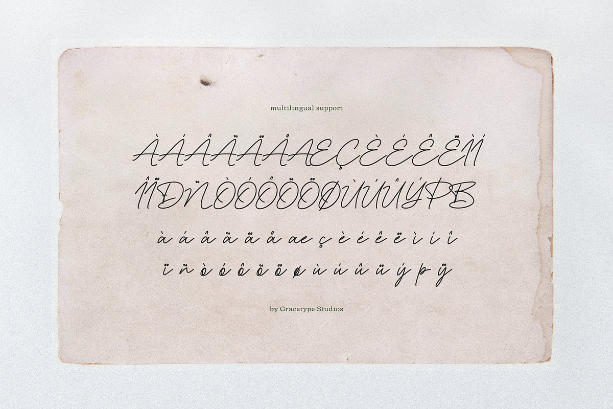 Clairou Handera | Handwritten Script, a Script Font by gracetype_studio (Photo 12 of 12)