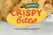 Crispy Bites - Cute Font Family, a Handwritten Font by Sarid Ezra (Thumbnail 1 of 9)