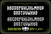 HERMANDAD, a Font by jakejarkor (Thumbnail 5 of 6)