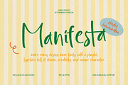 Manifesta Playful Handwritten, a Script Font by Letterena Studios Script (Thumbnail 1 of 10)