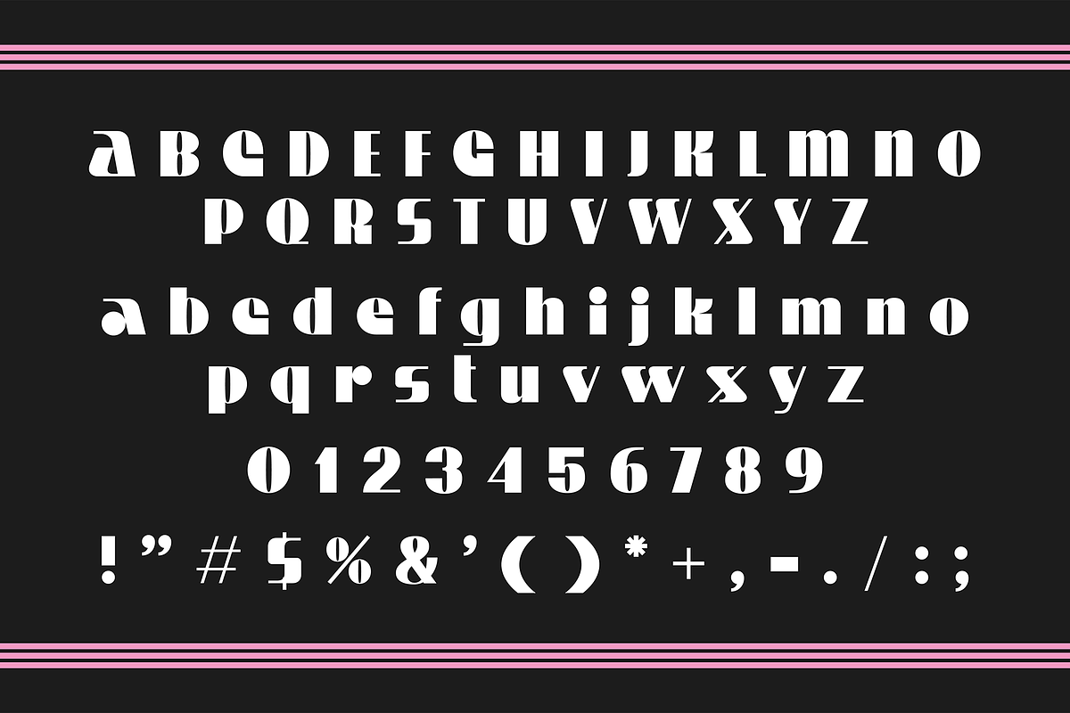Astoria Retro Display Font, a Sans Serif Font by GRVS Studio (Photo 2 of 4)