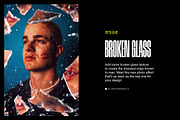Keen Broken Glass Photo Effects, a Layer Style Add-On by pixelbuddha.net (Thumbnail 2 of 12)