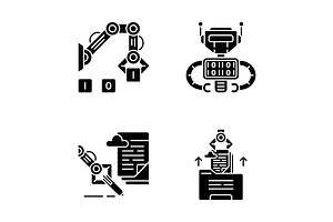 RPA Glyph Icons Set