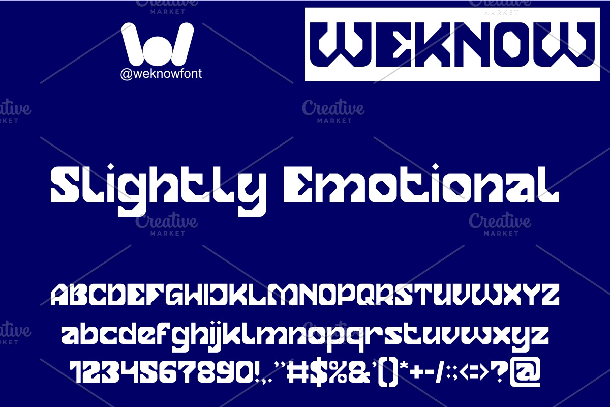 Mnemonic Core font, a Font by weknow (Photo 3 of 8)