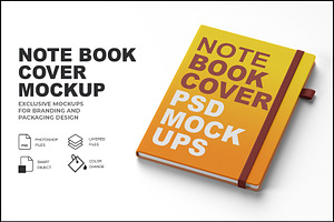 Notebook Cover Mockup