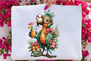 Whimsical Summer Funny Animal, an Animal Illustration by SVGArt (Thumbnail 4 of 5)