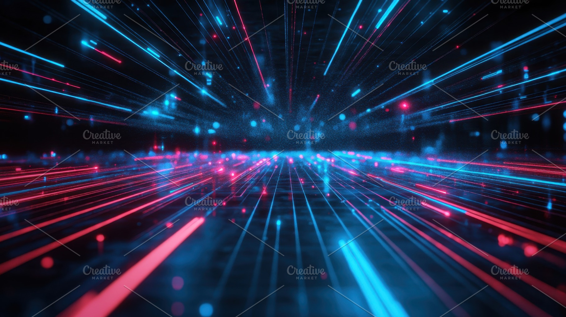 Neon lines spark dynamic motion, a Photo by Beautiful things