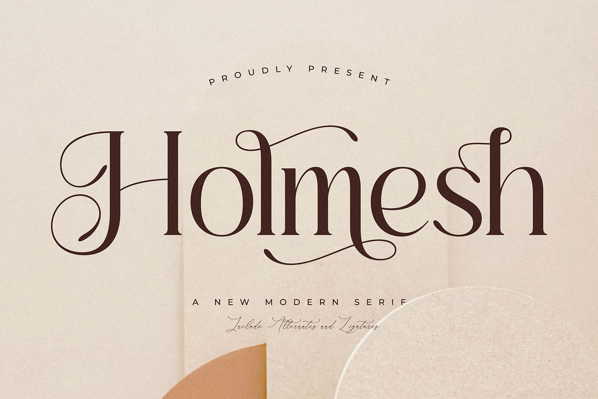Holmesh A New Modern Serif, a Serif Font by Storytype Studio (Photo 1 of 15)