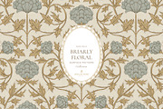 Farmhouse Damask Pattern Set Sage, a Pattern Graphic by Eclectic Anthology (Thumbnail 1 of 13)