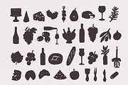 Wine and Food Doodles illustrations, a Food Illustration by RaDavCrafts (Thumbnail 5 of 10)