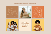 Body Positive Female Figure Line Art, a Person Illustration by Rough Edges Supply Co. (Thumbnail 9 of 10)