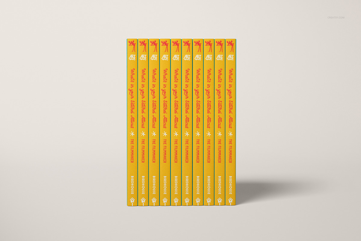 Buckram Hardcover Book Mockup, a Books & Magazine Mockup by creatsy5 (Photo 14 of 23)