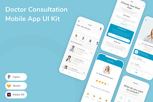 Doctor Consultation App UI Kit