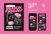 Black Friday Flyer, a Flyer Template by graphicook (Thumbnail 1 of 3)