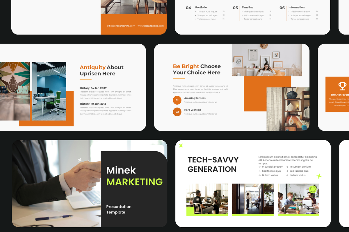 Marketing & Business Powerpoint, a Presentation Template by Hammad Arif (Photo 10 of 14)