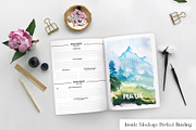 Calligraphy Planner Mockup (16 in 1), a Books & Magazine Mockup by Europe.graphics (Thumbnail 4 of 7)