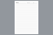 Generic Notes Planning Pages Planner, a Stationery Template by shahsoft (Thumbnail 2 of 4)
