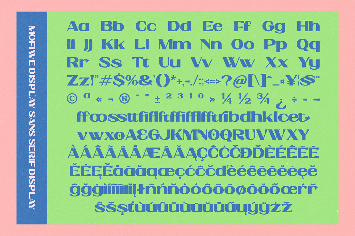 Mofiwe Modern Display Sans Font, a Sans Serif Font by timelesstype.co (Photo 12 of 15)