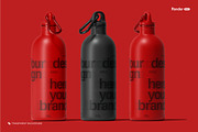 Sport Water Bottle Mockup Set, a Packaging Mockup by Renderteam (Thumbnail 7 of 12)