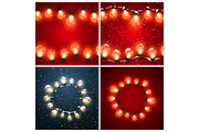 Christmas Lights. Holiday Vector Set, a Decorative Illustration by maximmmmum (Thumbnail 3 of 3)