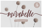 Mirabelle - Modern Script + Extras, a Script Font by Typehand Studio (Thumbnail 1 of 10)