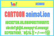 Cartoon Animation font, a Font by weknow (Thumbnail 1 of 5)