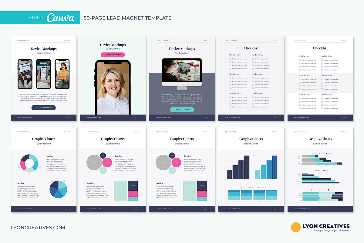 Elevate Lead Magnet Pack Canva, a Marketing Template by LyonCreatives (Photo 5 of 6)