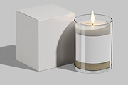 Candle Label Mockup, a Packaging Mockup by Unerispace (Thumbnail 3 of 5)