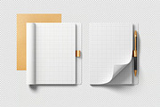 Notebook Mockup, a Product Mockup by zpackcreative (Thumbnail 3 of 4)