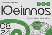 CS Deimos – Art Deco Font, a Sans Serif Font by Craft Supply Co. (Thumbnail 1 of 8)