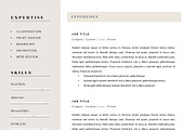 3 Page Resume Template | INDD + DOCX, a Resume Template by Basic Creations (Thumbnail 5 of 5)