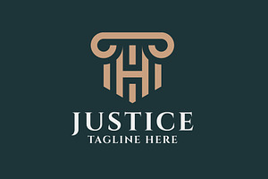 Law Justice Logo