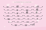 Lovesty | Lovely Calligraphy Font, a Script Font by Rissyletter Studio (Thumbnail 7 of 9)