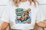 Funny Summer Capybara PNG, a Seasonal Illustration by designcity5 (Thumbnail 3 of 4)