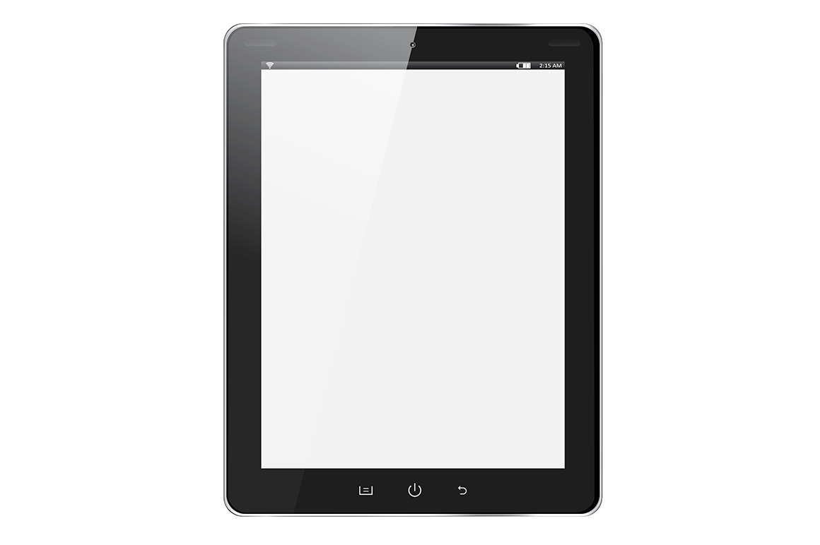 Realistic Tablet Pc Computer by LAmica  Creative Market