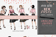 GIRLS AND PATTERNS, a Texture Illustration by Alisa Mikibith Art (Thumbnail 4 of 15)