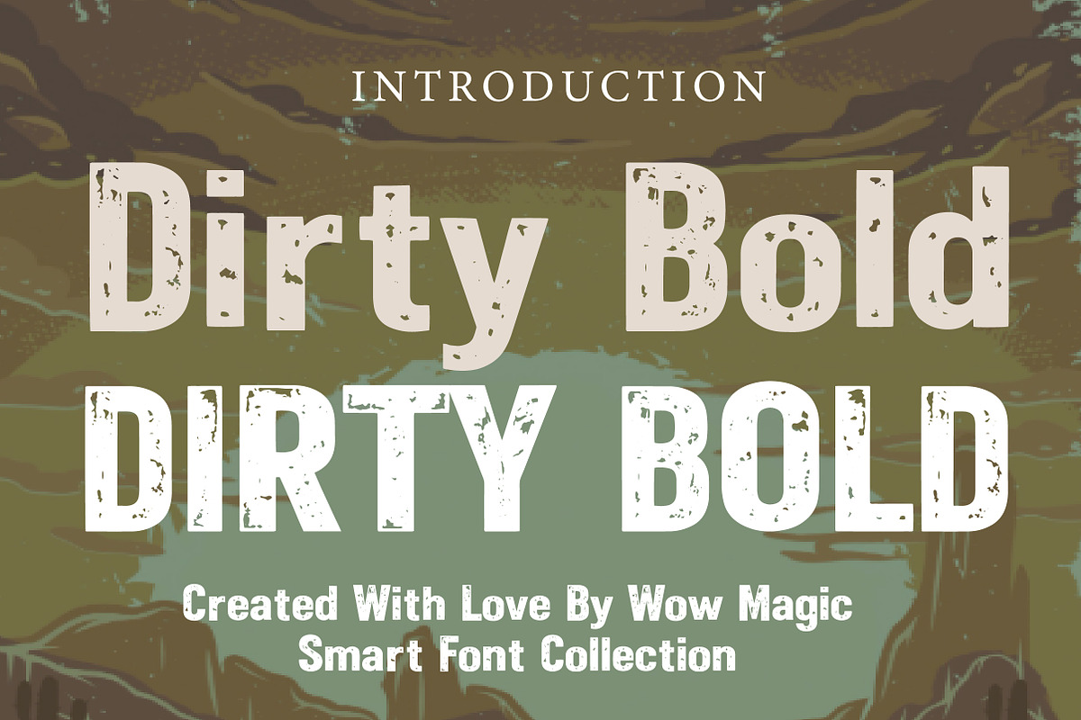 Retro, Vintage & Fun Font Collection, a Slab Serif Font by Wow Magic (Photo 11 of 20)