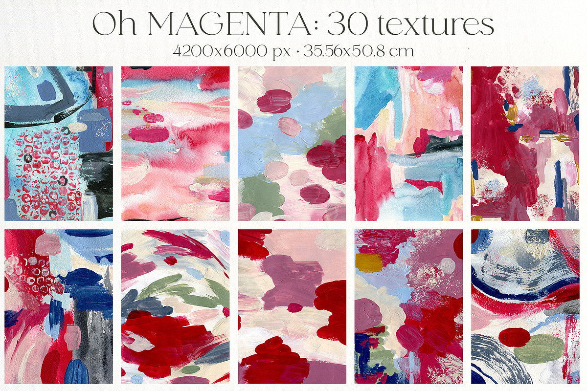Abstract textures bundle Pantone clip