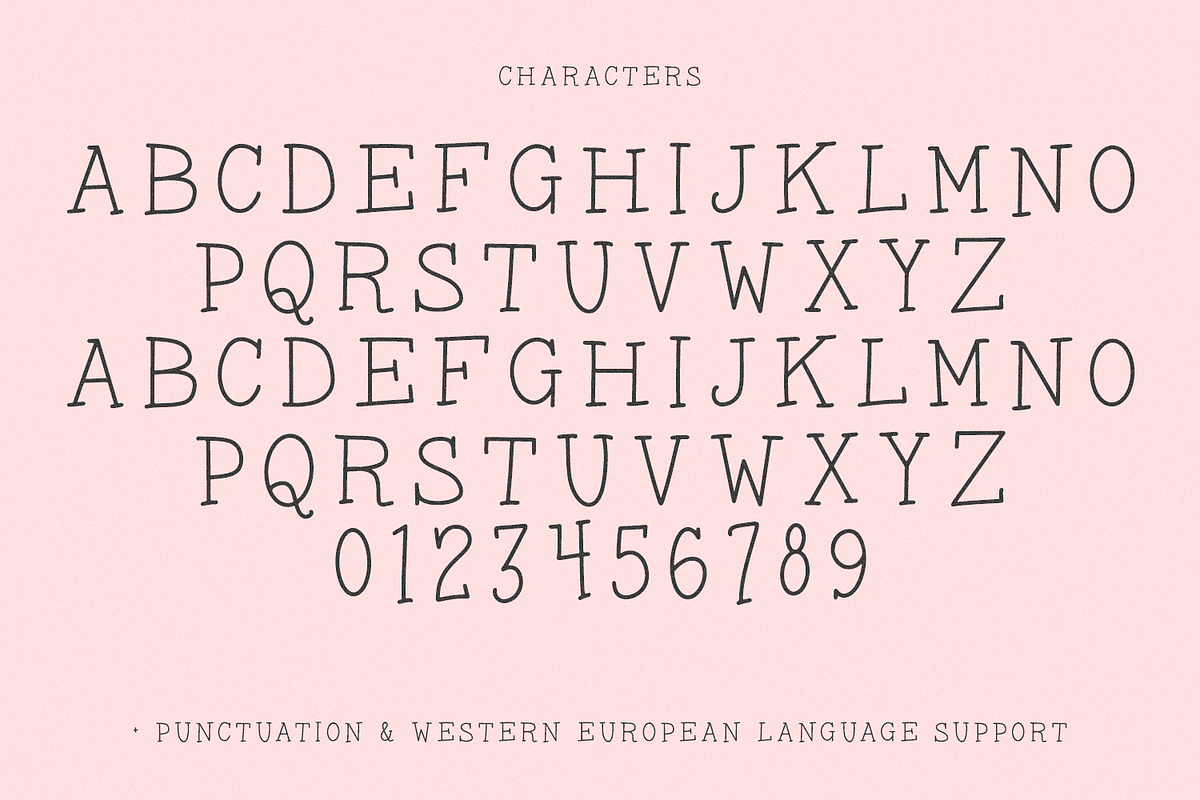 Snapdragon Serif Font, a Handwritten Font by Beck McCormick (Photo 10 of 10)