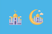 Golden Hijri Illustration Set, an Object Illustration by studiogstock (Thumbnail 3 of 5)
