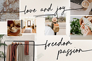 Hildera Script, a Script Font by Sronstudio (Thumbnail 10 of 15)