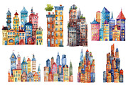Superhero Kids Watercolor Clipart, a Person Illustration by artinspirestudio (Thumbnail 2 of 3)