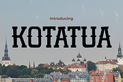 KOTATUA, a Serif Font by Pinisi ART (Thumbnail 1 of 10)