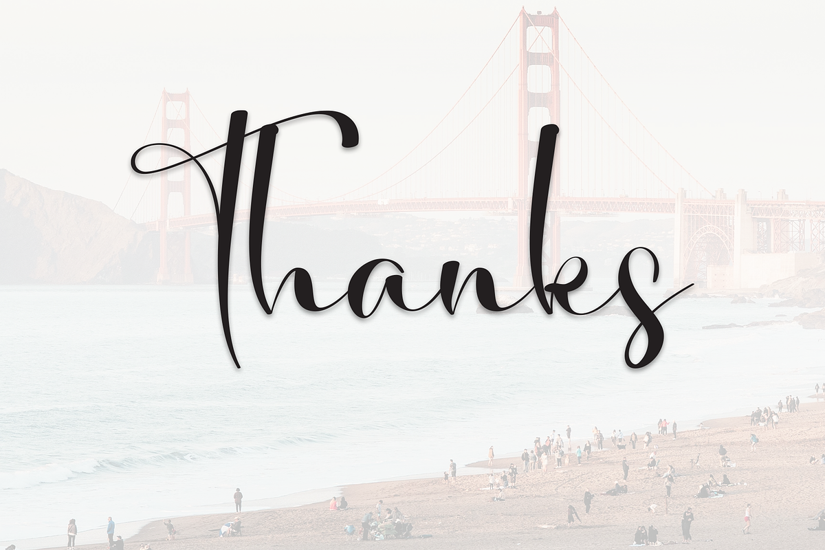 California | Script Font, a Handwritten Font by Scratchones (Photo 9 of 9)