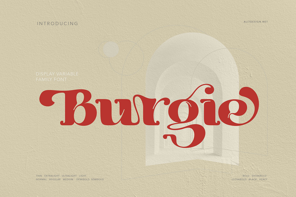 Burgie, a Blackletter Font by alit design (Photo 1 of 18)