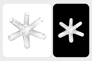 3D Abstract Stylish Objects, an Object Illustration by Danil Polshin (Thumbnail 3 of 7)
