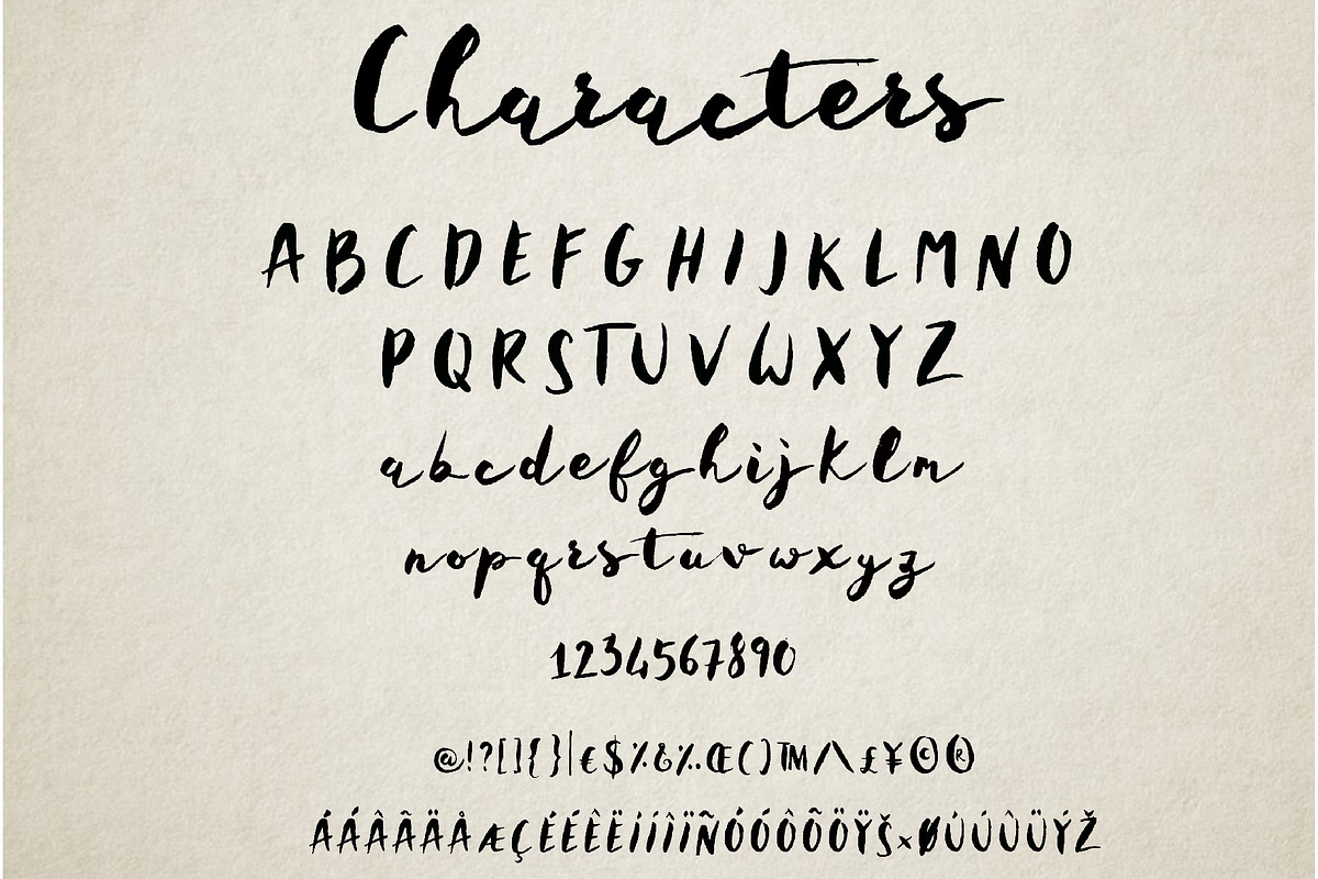 Machiori - Brush Font, a Handwritten Font by PATCHPO (Photo 6 of 7)