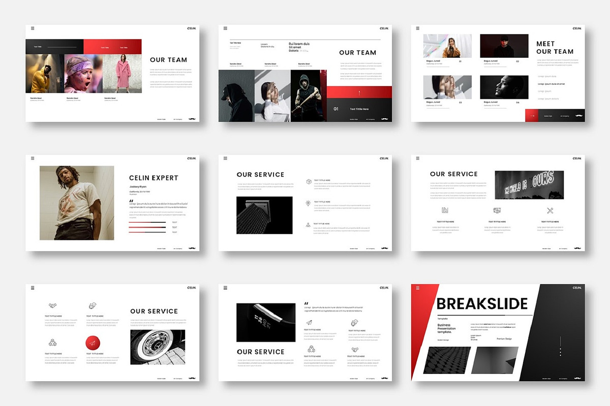 Celin – Business Keynote Template, a Presentation Template by Dens Creative Studio (Photo 3 of 6)